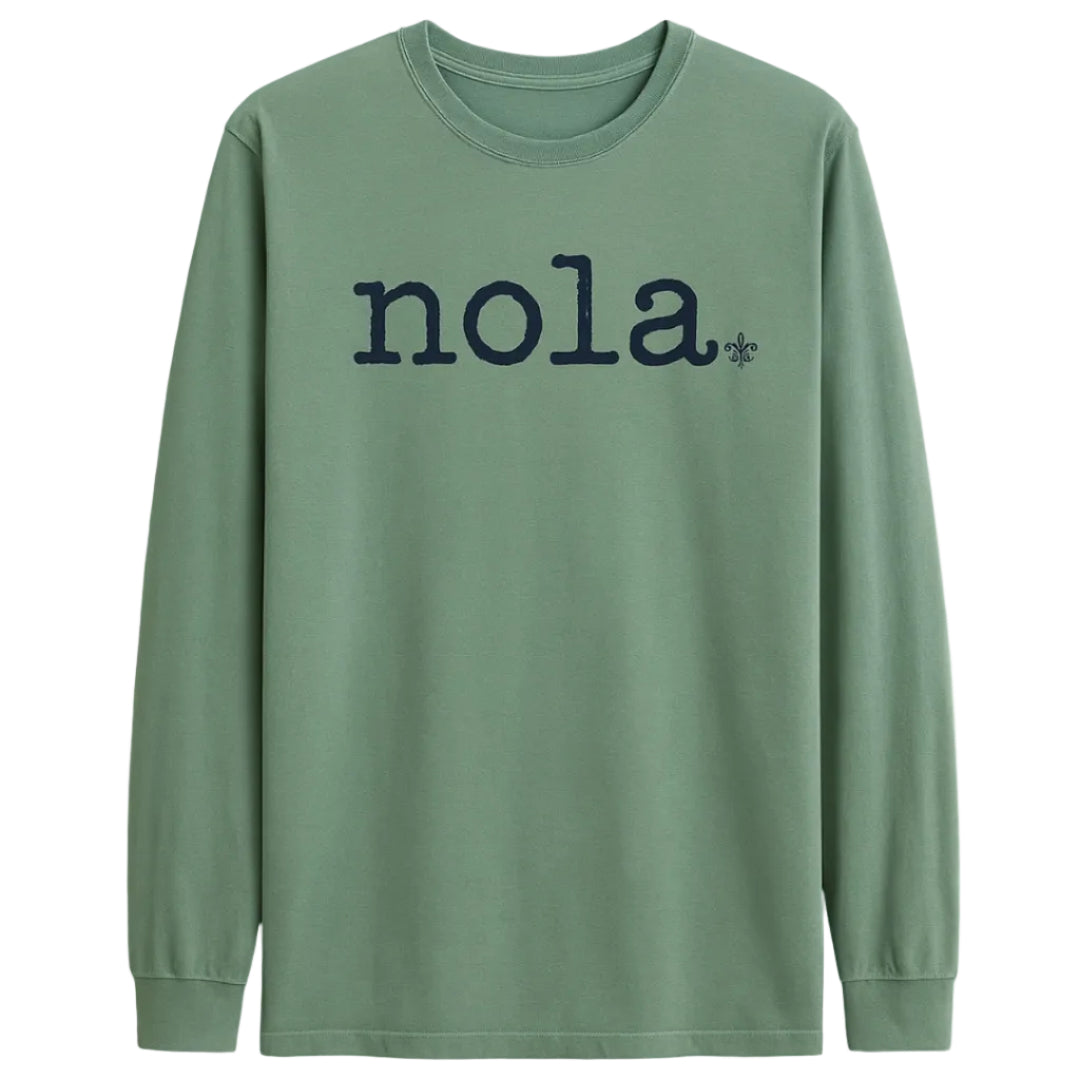 COMFORT COLORS LONG SLEEVE FRONT ONLY