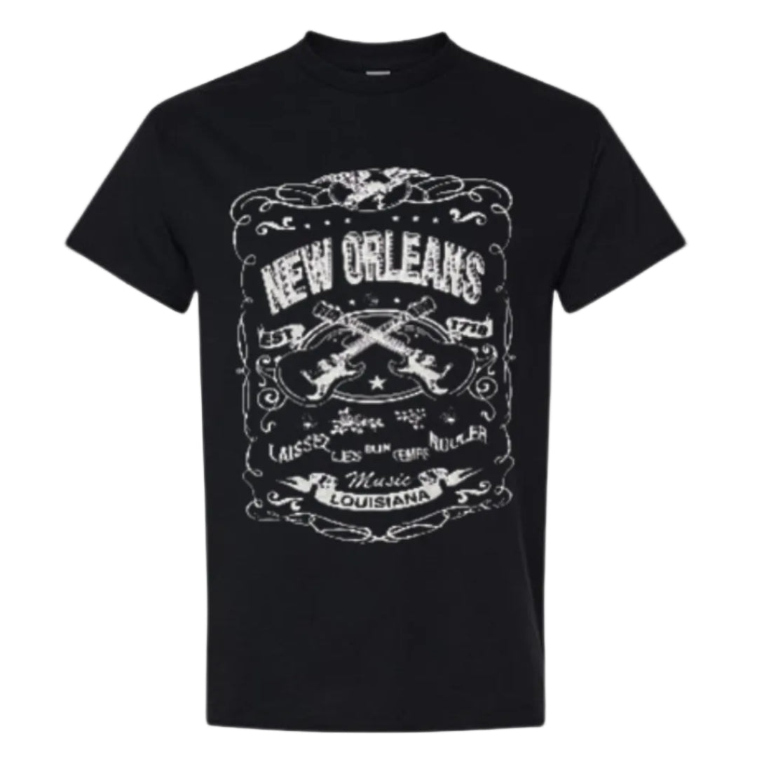 SCREEN PRINT B&W Short Sleeve FRONT ONLY