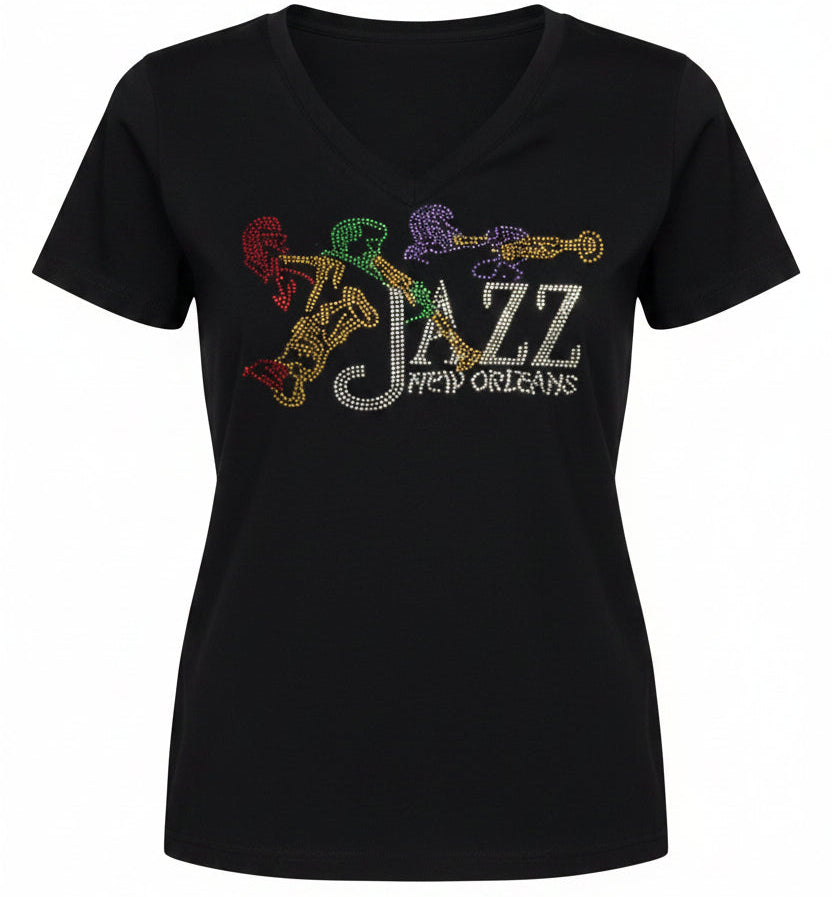 LADIES V.NECK Rhine Stone (RSP-06 - RSP-11)