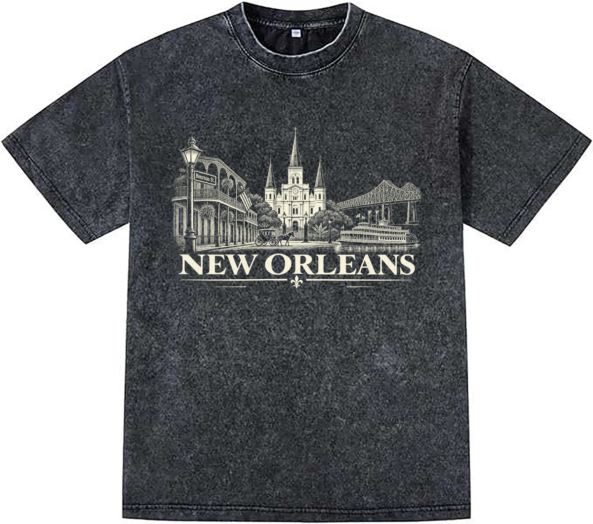 SCREEN PRINT Short Sleeve FRONT ONLY
