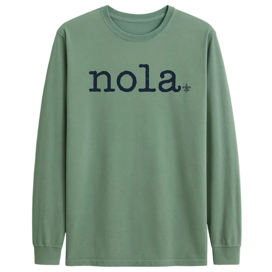 COMFORT COLORS LONG SLEEVE FRONT ONLY