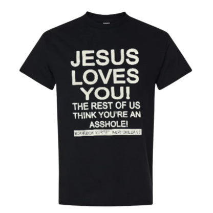 SCREEN PRINT B&W Short Sleeve FRONT ONLY