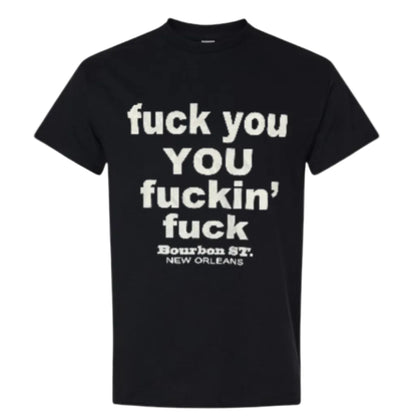 SCREEN PRINT B&W Short Sleeve FRONT ONLY