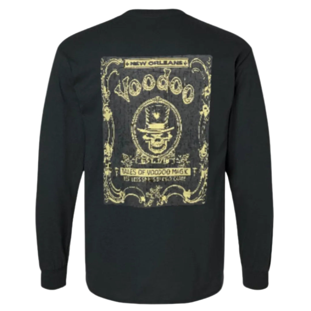Screen Print Long Sleeve Front & Back