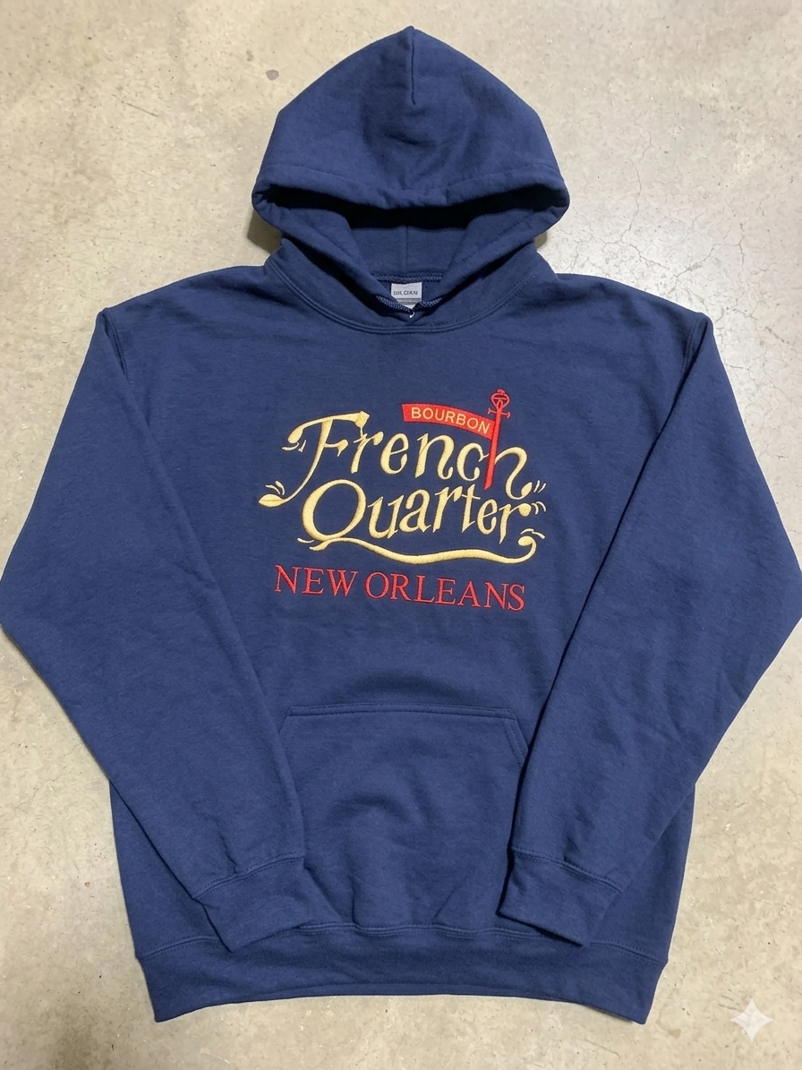 EMBROIDERY HOODIE