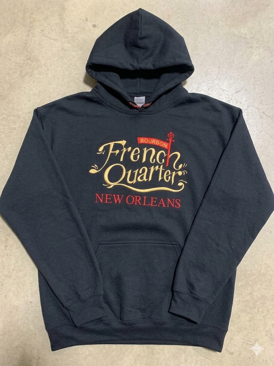 EMBROIDERY HOODIE