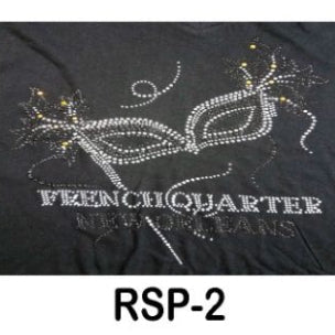 LADIES V.NECK Rhine Stone (RSP-02 - RSP-05)