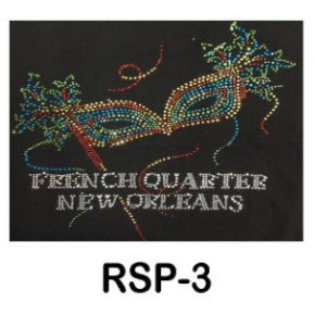 LADIES V.NECK Rhine Stone (RSP-02 - RSP-05)