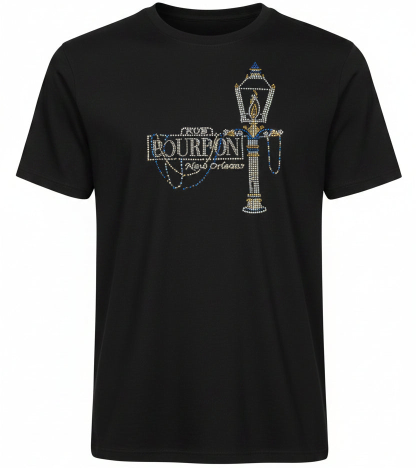 Crew Neck - Rhinestone Print - (RSP-06) - (RSP-11)