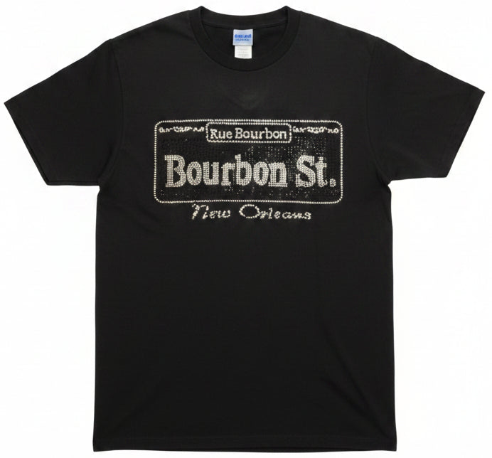 Crew Neck - Rhinestone Print - (RSP-06) - (RSP-11)