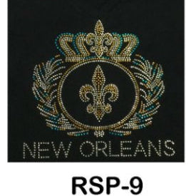 LADIES V.NECK Rhine Stone (RSP-06 - RSP-11)