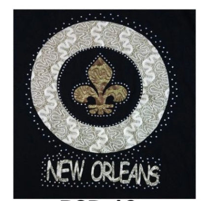 LADIES V.NECK Rhine Stone (RSP-12 - RSP-16)