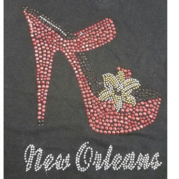 LADIES V.NECK Rhine Stone (RSP-12 - RSP-16)