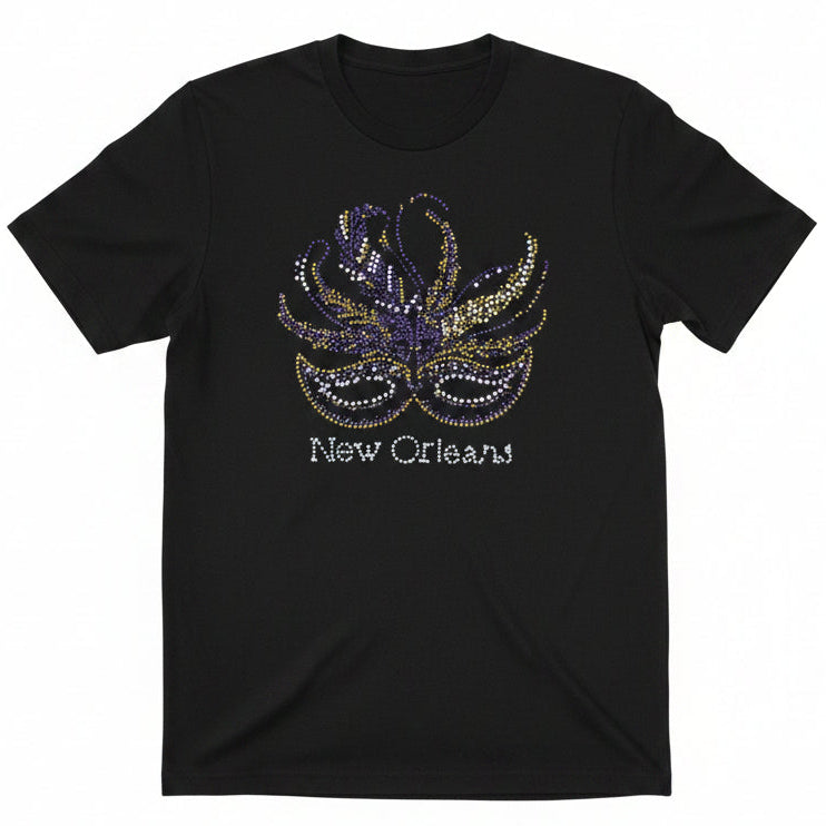 Crew Neck- Rhinestones Print (RSP-12 - RSP-16)