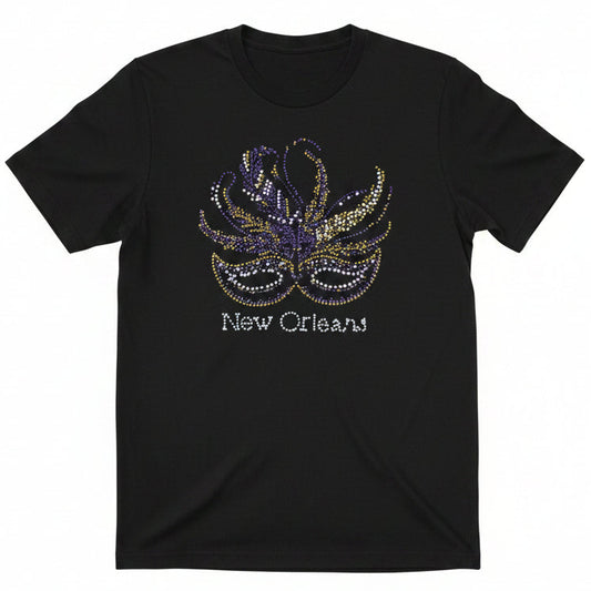 Crew Neck- Rhinestones Print (RSP-12 - RSP-16)