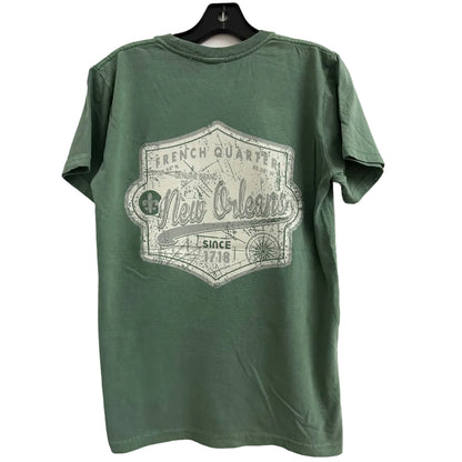 GARMENT DYED F&B SHORT-SLEEVE 01-06