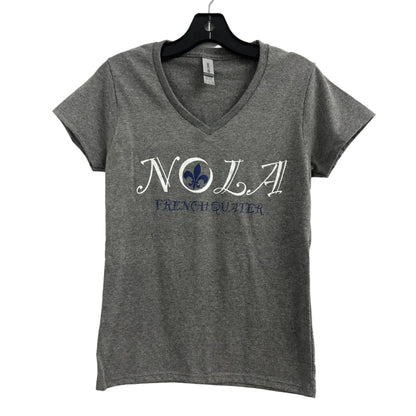 LADIES V/NECK TEE