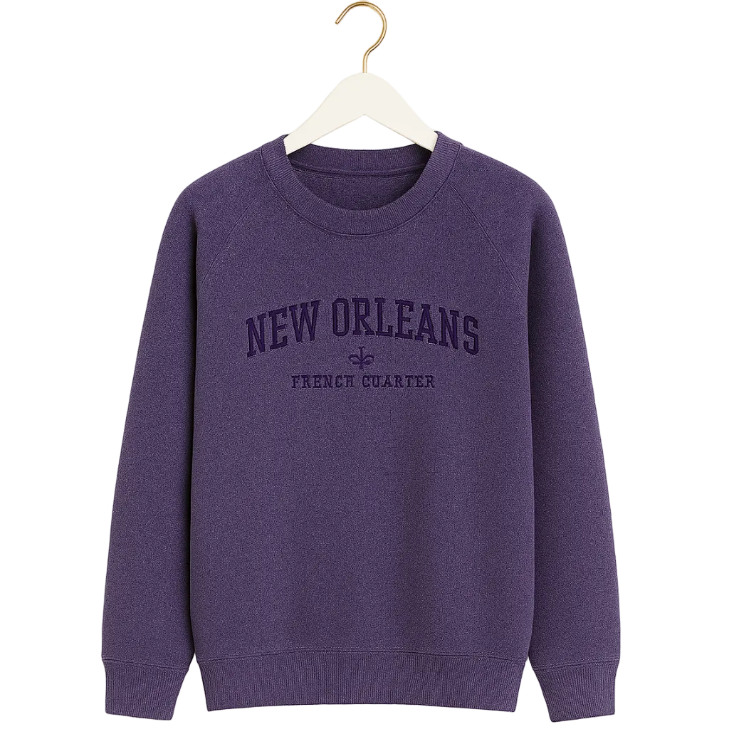 NOLA SWEAT SHIRT - EMBROIDERY