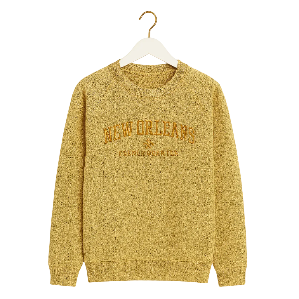 NOLA SWEAT SHIRT - EMBROIDERY