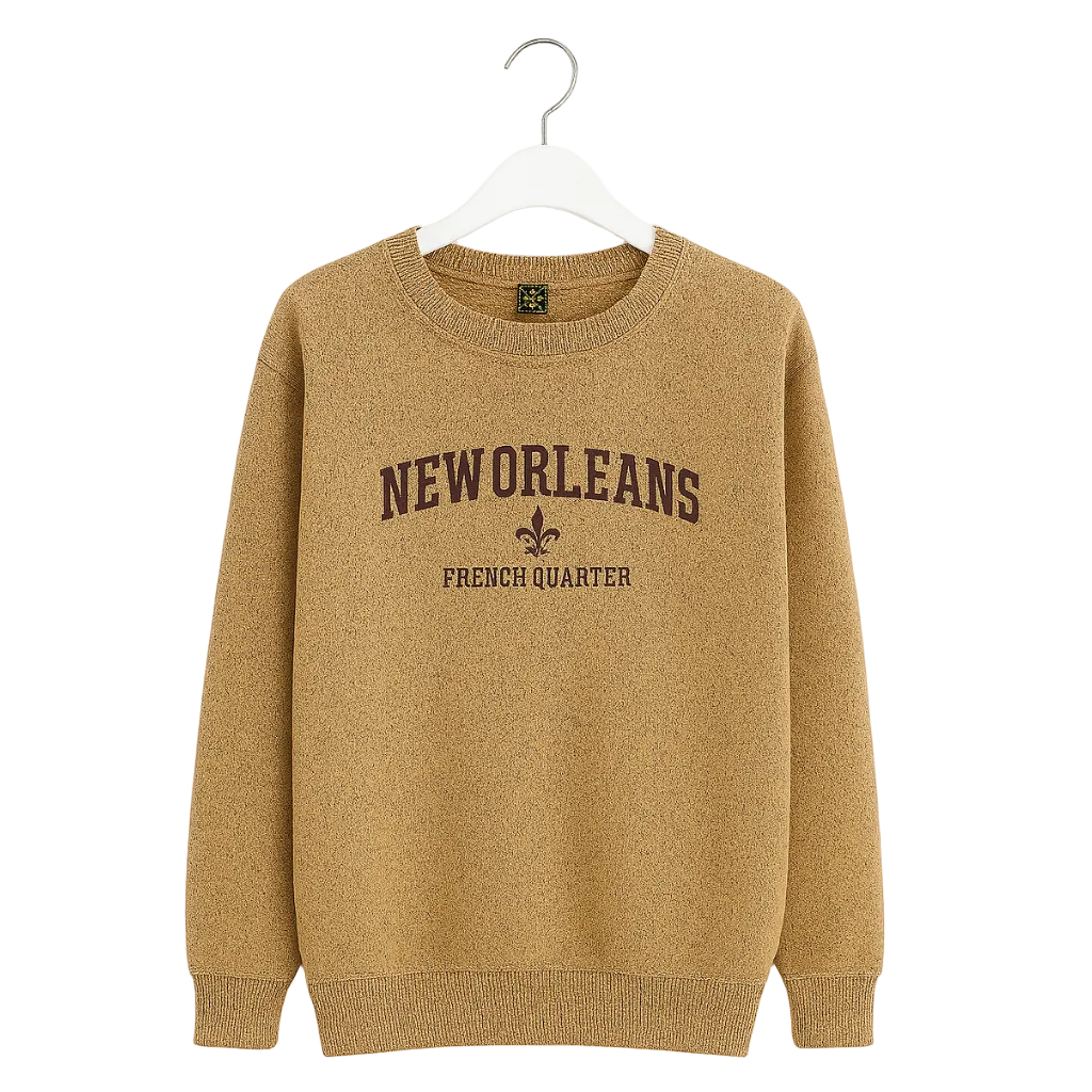 NOLA SWEAT SHIRT - EMBROIDERY