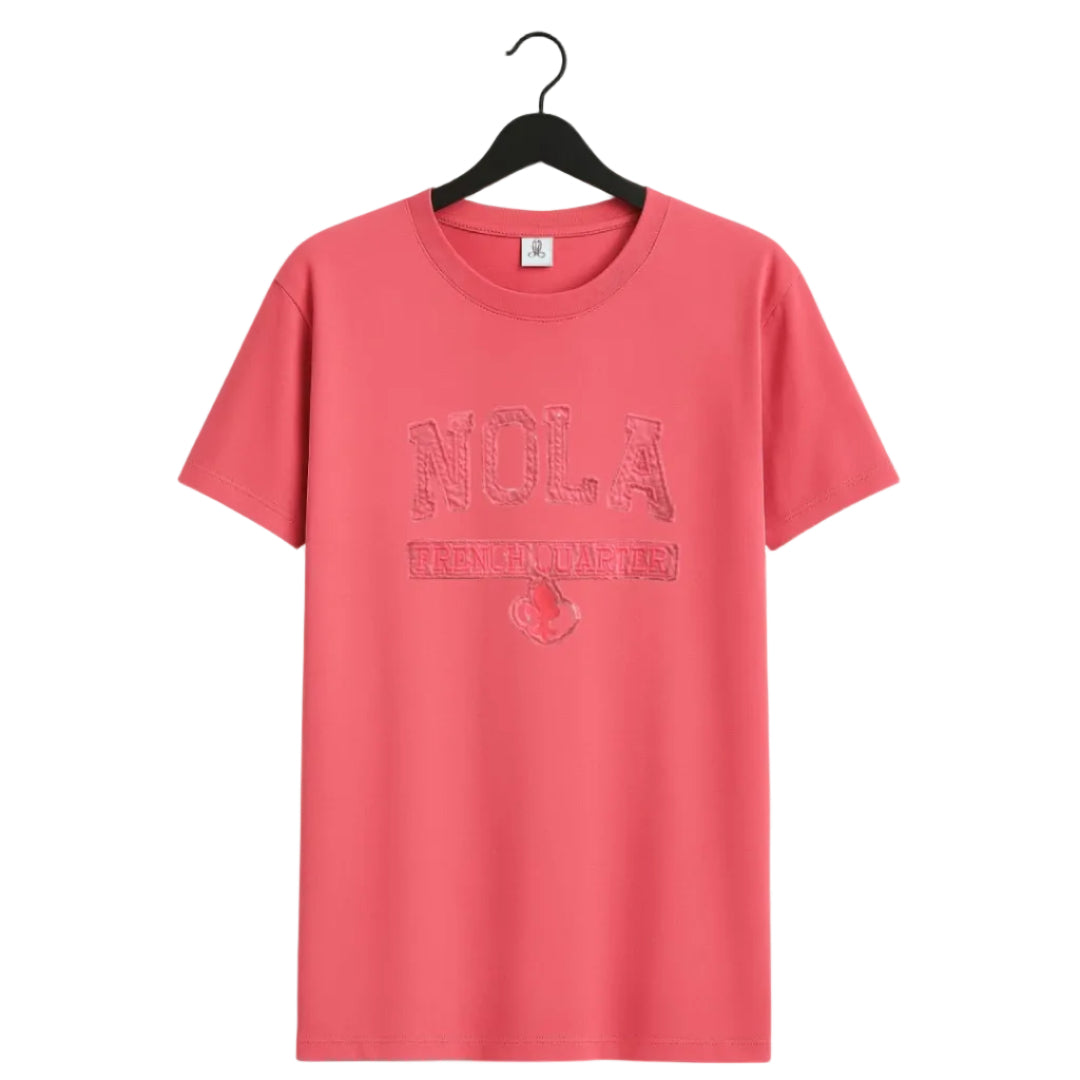 TONE ON TONE SHORT SLEEVE SHIRT