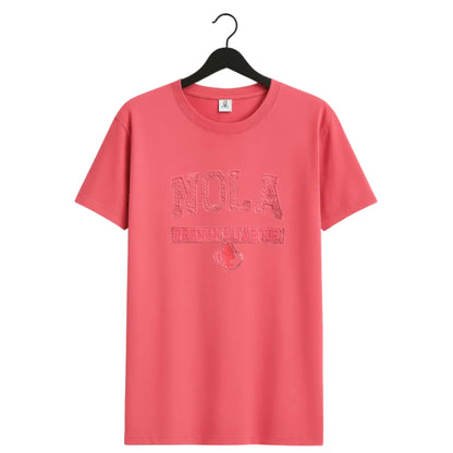 TONE ON TONE SHORT SLEEVE SHIRT