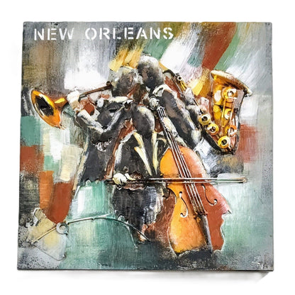 HANDCRAFTED 3D METAL ART