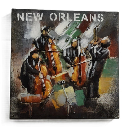 HANDCRAFTED 3D METAL ART