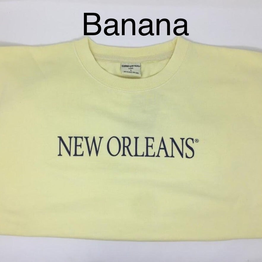 NOLA COMFORT COLORS SWEAT-SHIRT
