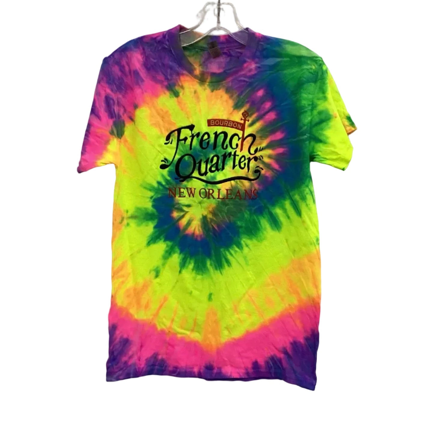 EMBROIDERY TIE DYE AD SHORT SLEEVE